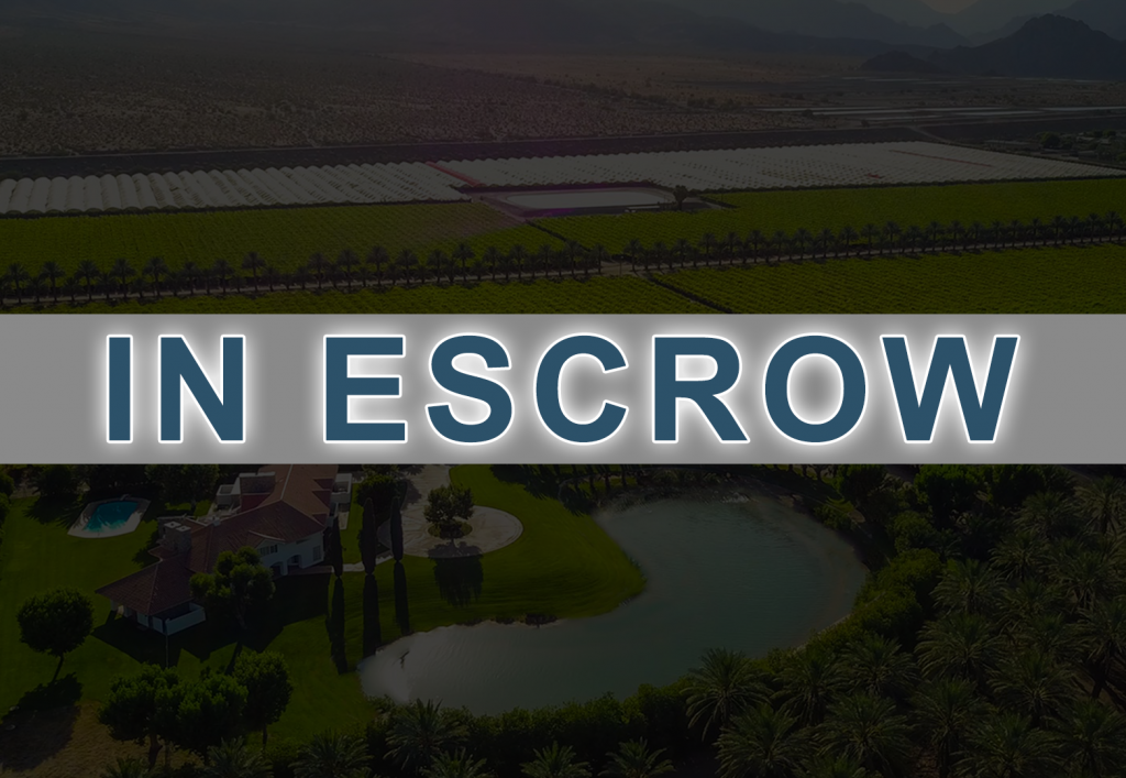 Keck Estate - 298.15 AC (81755) 62nd & Monroe, Vista Santa Rosa Featured In Escrow