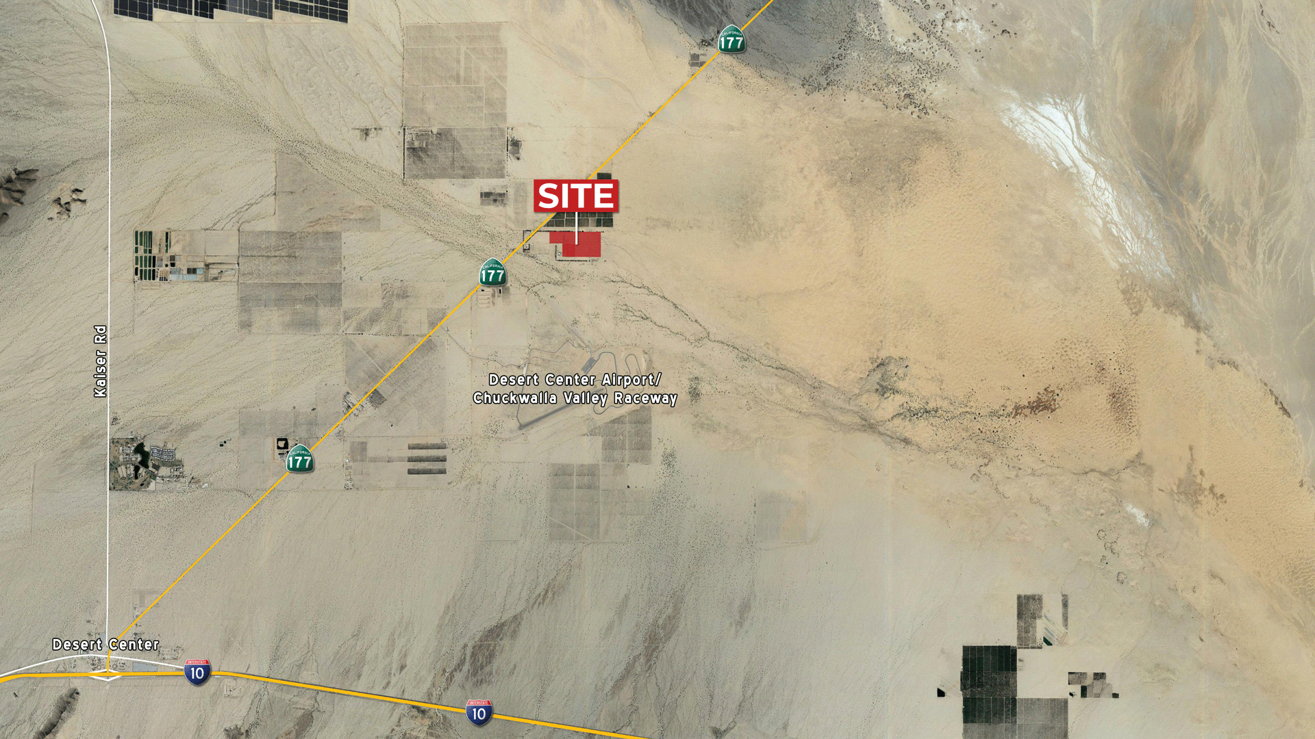 67.19 AC E Hwy 111 & Capp Rd, Desert Center Flat Aerial Web